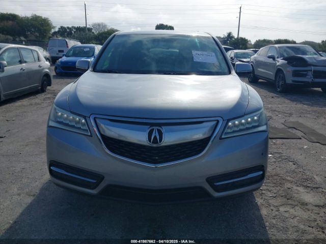 5FRYD3H25GB001248 Acura Mdx Acurawatch Plus Package