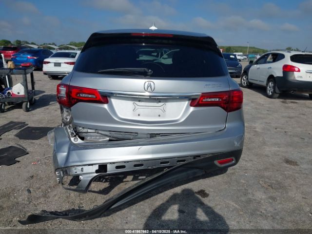 5FRYD3H25GB001248 Acura Mdx Acurawatch Plus Package