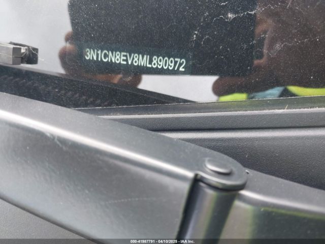 3N1CN8EV8ML890972 Nissan Versa Sv Xtronic Cvt