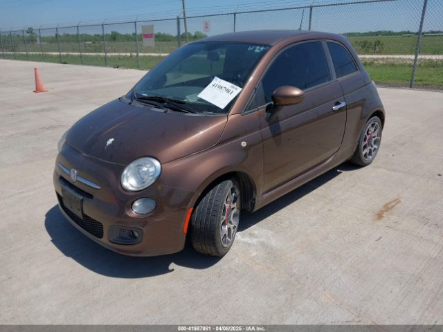 2013 FIAT 500 3C3CFFBR1DT544790 Photo 1