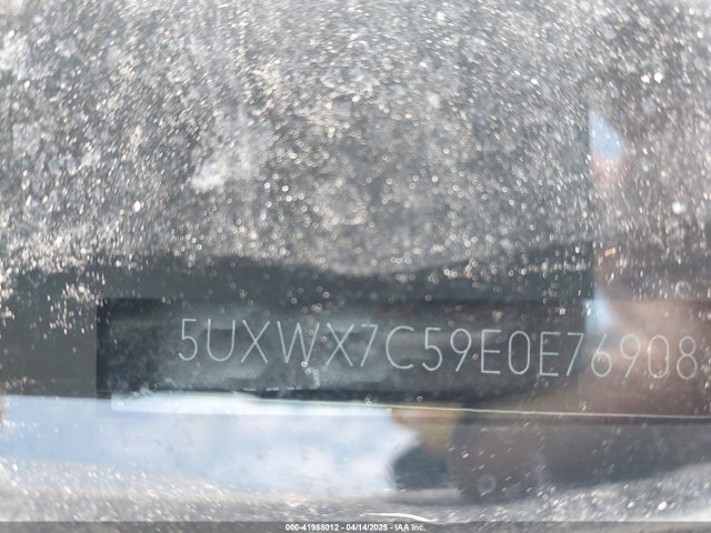 5UXWX7C59E0E76908 BMW X3 Xdrive35i