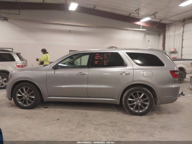 1C4RDHDG8HC724613 Dodge Durango Gt Rwd