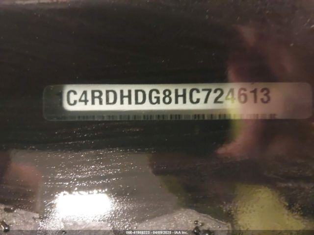1C4RDHDG8HC724613 Dodge Durango Gt Rwd