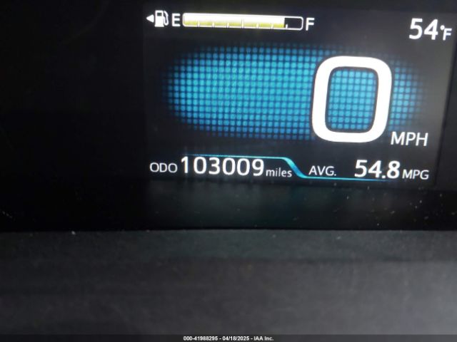 JTDKARFU9H3050782 Toyota Prius