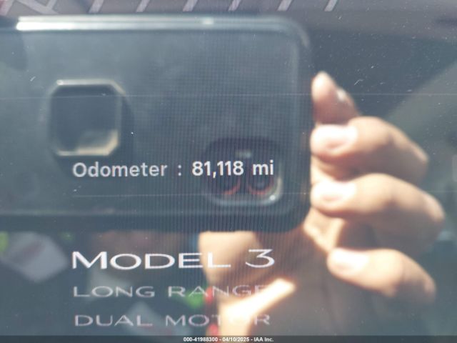 5YJ3E1EB5LF621013 Tesla Model 3 Long Range Dual Motor All-wheel Drive