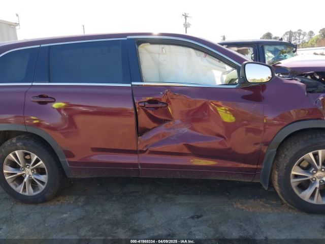 5TDBKRFH2FS176834 Toyota Highlander Le Plus V6