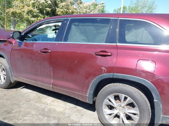 5TDBKRFH2FS176834 Toyota Highlander Le Plus V6