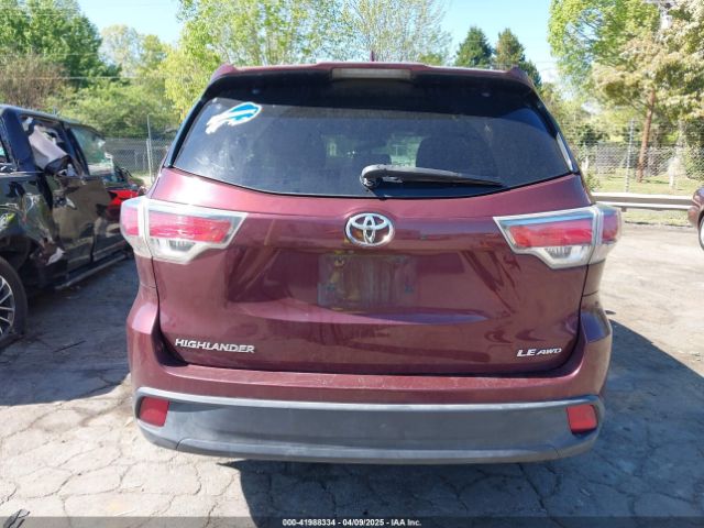 5TDBKRFH2FS176834 Toyota Highlander Le Plus V6
