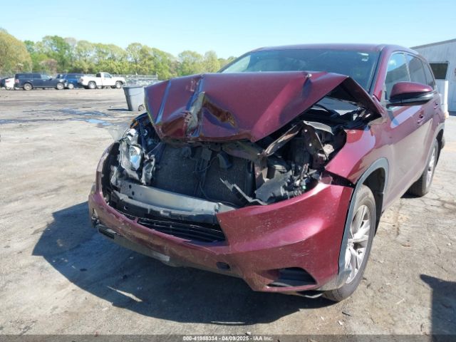 5TDBKRFH2FS176834 Toyota Highlander Le Plus V6