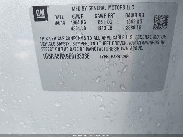 2014 CADILLAC ATS 1G6AA5RX9E0183388 Photo 8