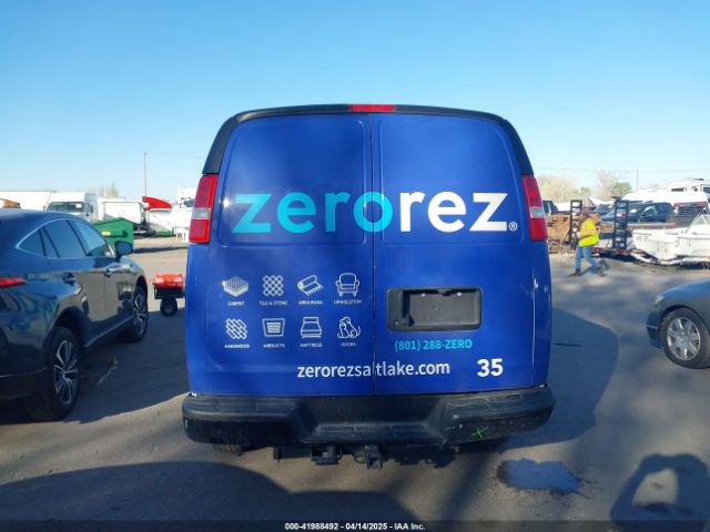 1GCWGBFG8L1273661 Chevrolet Express Cargo Rwd 2500 Extended Wheelbase Wt