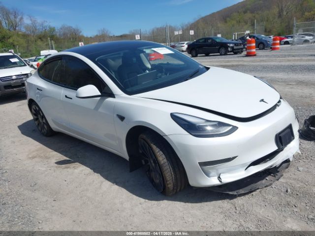 2021 TESLA MODEL 3 5YJ3E1ECXMF083757 Photo 0