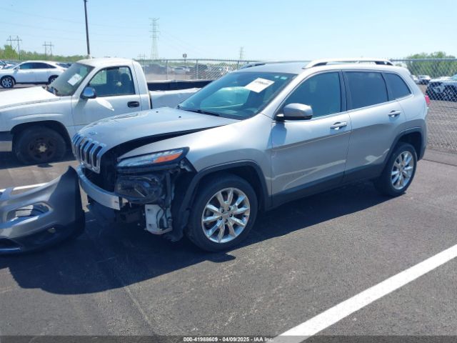 1C4PJLDB4HW517979 Jeep Cherokee Limited Fwd