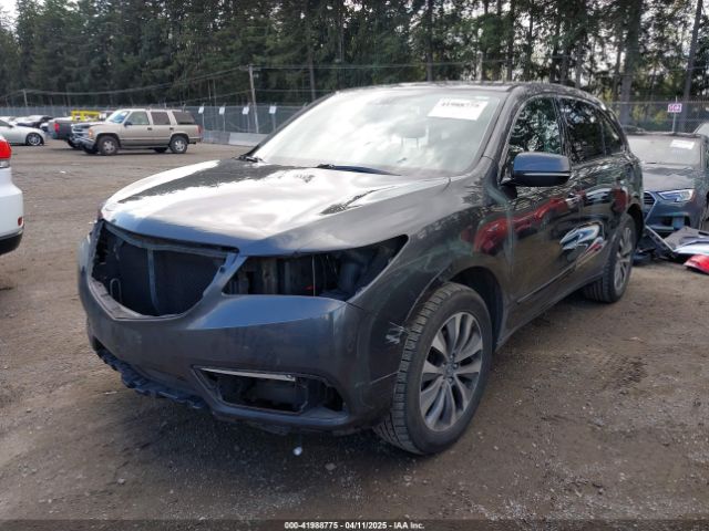 5FRYD4H47FB014640 Acura Mdx Technology Package