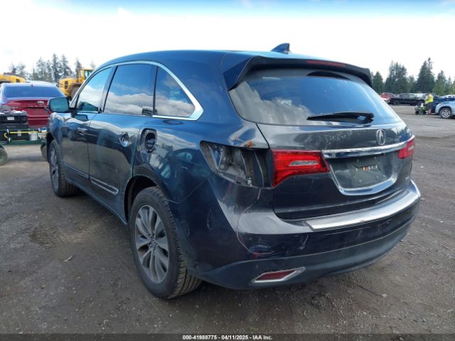 5FRYD4H47FB014640 Acura Mdx Technology Package