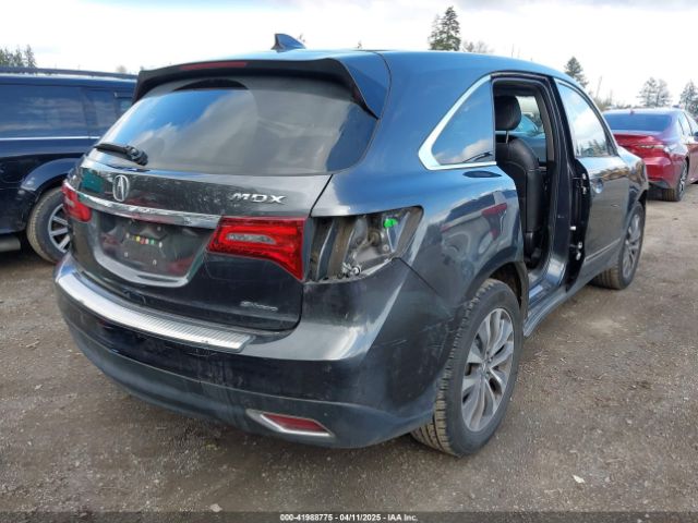 5FRYD4H47FB014640 Acura Mdx Technology Package