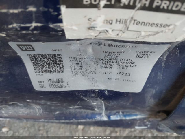 1GKKNMLS3PZ257713 GMC Acadia Fwd Slt