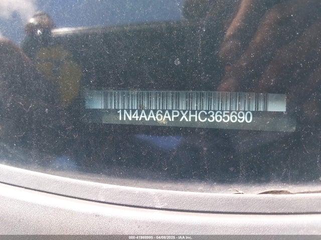 1N4AA6APXHC365690 Nissan Maxima 3.5 S