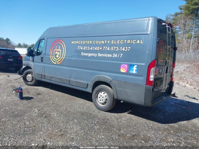 3C6URVJG2KE548728 RAM Promaster 3500 Cargo Van High Roof 159 Wb Ext