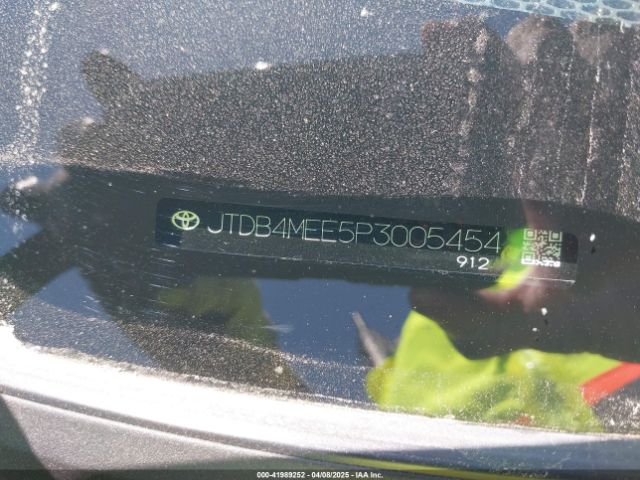 JTDB4MEE5P3005454 Toyota COROLLA LE