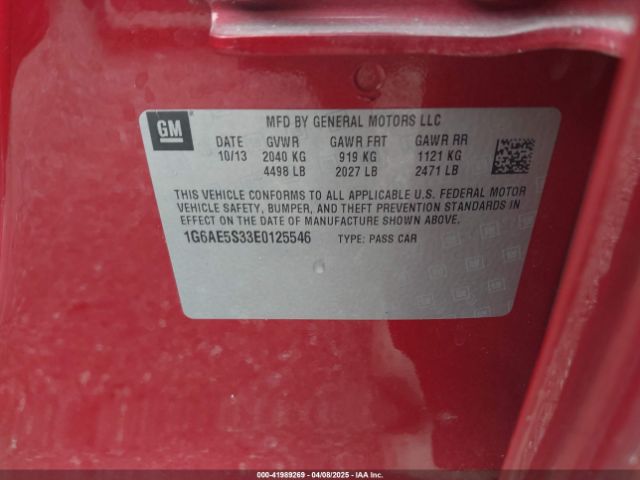 2014 CADILLAC ATS 1G6AE5S33E0125546 Photo 8