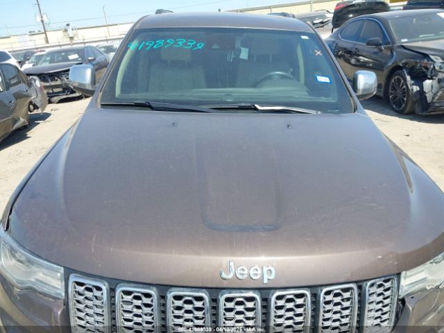 1C4RJECG9JC125556 Jeep Grand Cherokee Overland 4x2