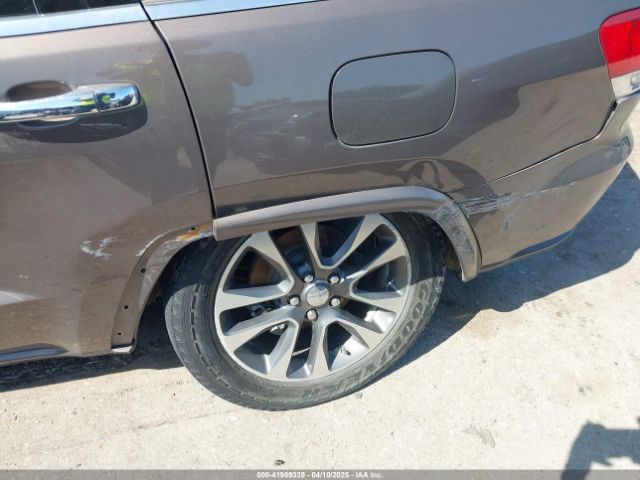 1C4RJECG9JC125556 Jeep Grand Cherokee Overland 4x2