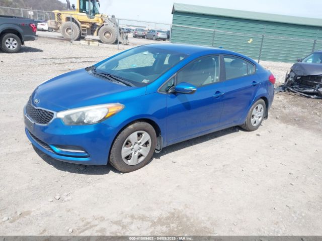 KNAFX4A69F5313203 KIA FORTE LX