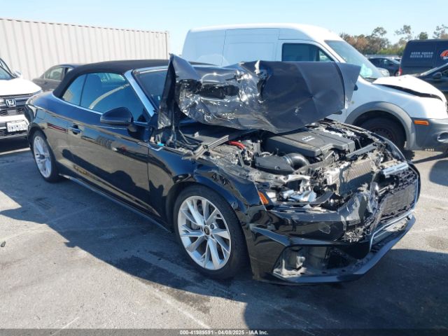 WAU2AGF50NN002534 Audi A5 Cabriolet Premium 45 Tfsi Quattro S Tronic