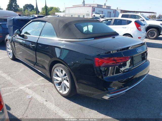 WAU2AGF50NN002534 Audi A5 Cabriolet Premium 45 Tfsi Quattro S Tronic