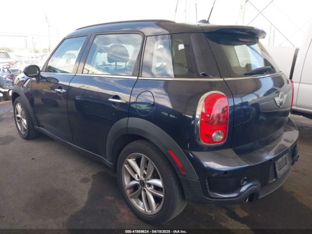2011 MINI COOPER S COUNTRYMAN WMWZC3C56BWL78313 Photo 2