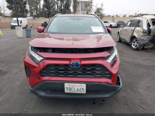 2T3RWRFV8NW134433 Toyota Rav4 Hybrid Xle
