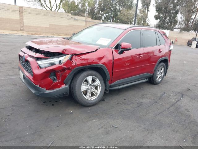 2T3RWRFV8NW134433 Toyota Rav4 Hybrid Xle