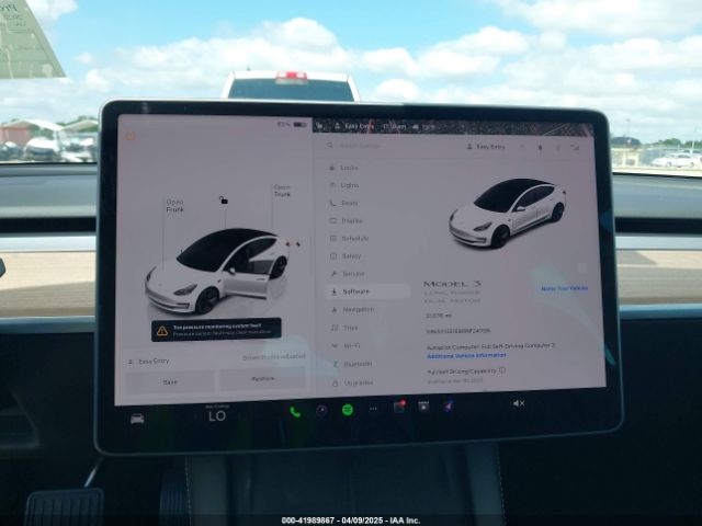 5YJ3E1EB6NF241195 Tesla Model 3 Long Range Dual Motor All-wheel Drive