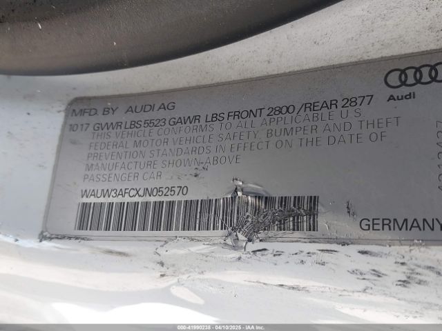 2018 AUDI A7 WAUW3AFCXJN052570 Photo 8