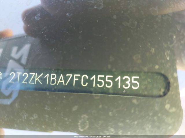 2T2ZK1BA7FC155135 Lexus RX 350