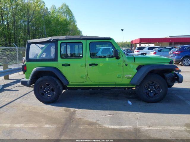 1C4HJXDG8JW287876 Jeep Wrangler Unlimited Sport 4x4