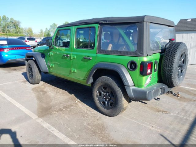 1C4HJXDG8JW287876 Jeep Wrangler Unlimited Sport 4x4