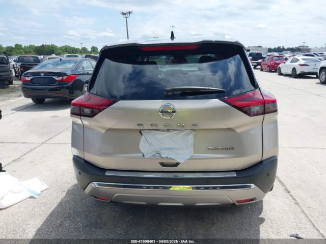 JN8AT3DC4MW100952 Nissan Rogue Platinum Fwd