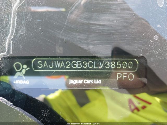 2012 JAGUAR XJ SAJWA2GB3CLV38500 Photo 8