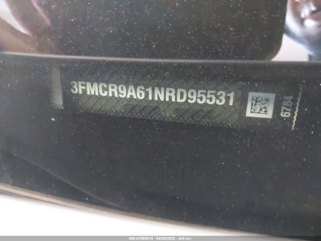 3FMCR9A61NRD95531 Ford Bronco Sport