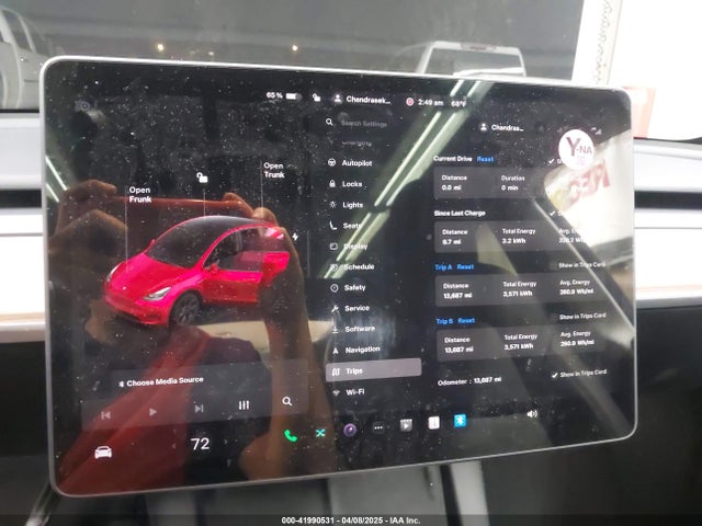 2024 TESLA MODEL Y 7SAYGDEE2RF128512 Photo 6