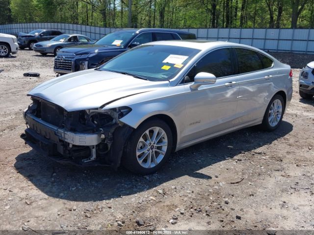2019 FORD FUSION HYBRID 3FA6P0MU1KR137282 Photo 1