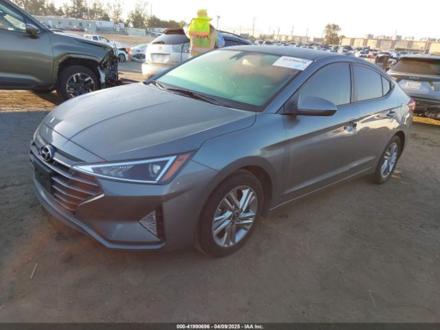 2019 HYUNDAI ELANTRA KMHD84LF1KU761595 Photo 1