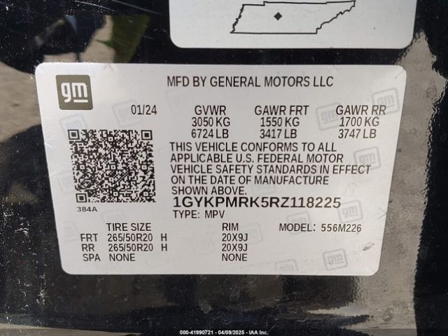 2024 CADILLAC LYRIQ 1GYKPMRK5RZ118225 Photo 8