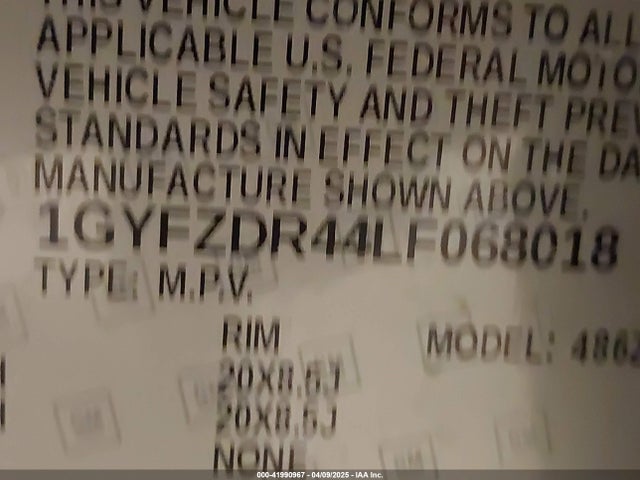2020 CADILLAC XT4 1GYFZDR44LF068018 Photo 8