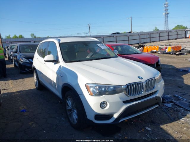 2017 BMW X3 5UXWZ7C31H0V90900