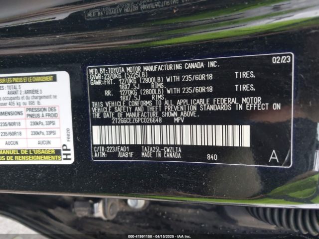 2T2GGCEZ6PC026648 Lexus Nx 350 Premium