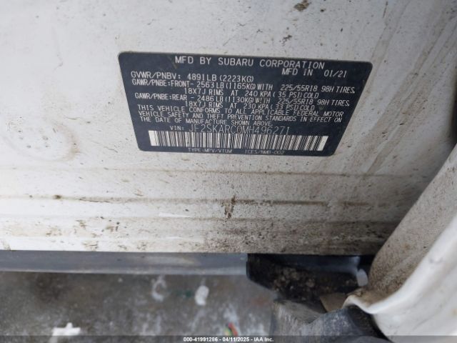 JF2SKARC0MH496271 Subaru Forester Sport