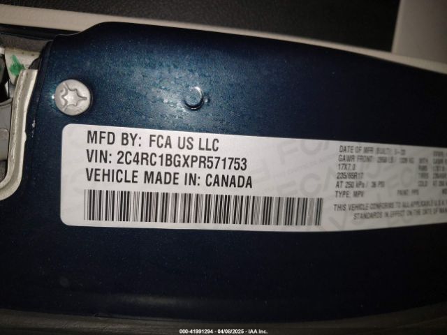 2C4RC1BGXPR571753 Chrysler Pacifica Touring L
